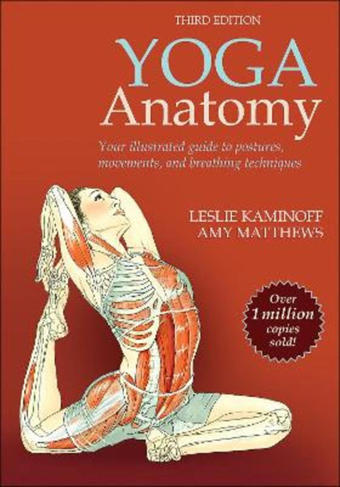 Yoga Anatomy by Leslie Kaminoff - 9781492596479