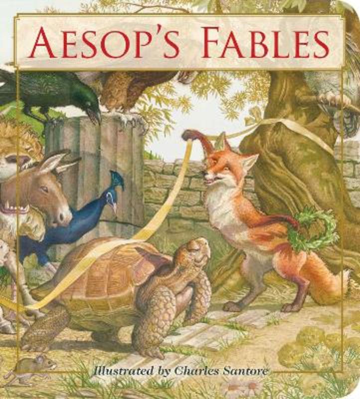 Aesop's Fables Oversized Padded Board Book by Aesop - 9781646430246