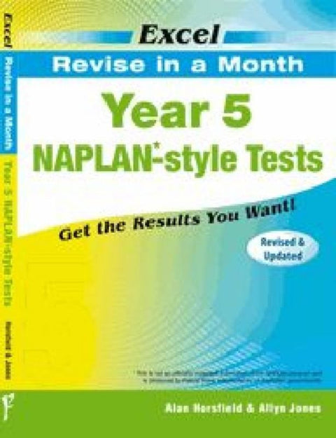 Year 5 NAPLAN-style Tests by Horsfield & Jones - 9781741252088