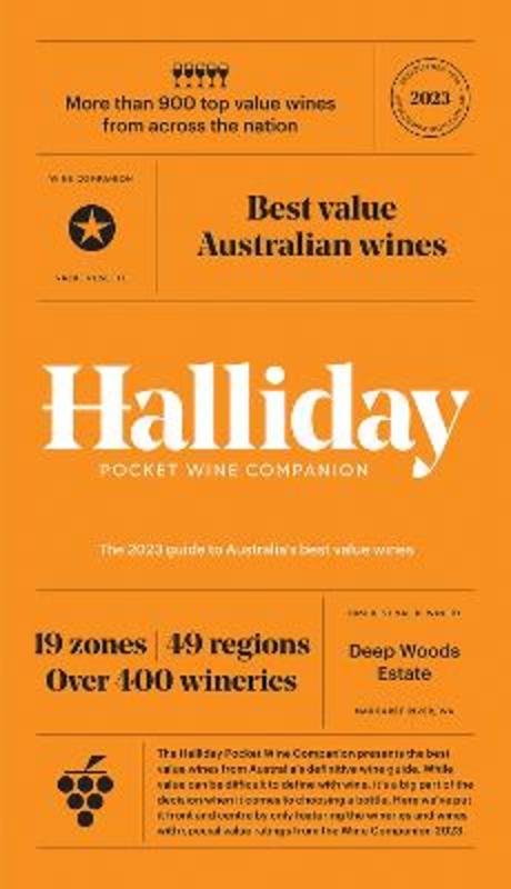 Halliday Pocket Wine Companion 2023 by James Halliday - 9781743799208