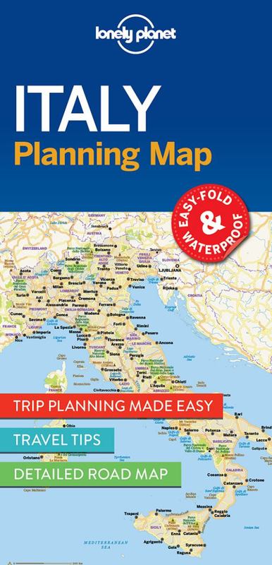 Lonely Planet Italy Planning Map by Lonely Planet - 9781786579072