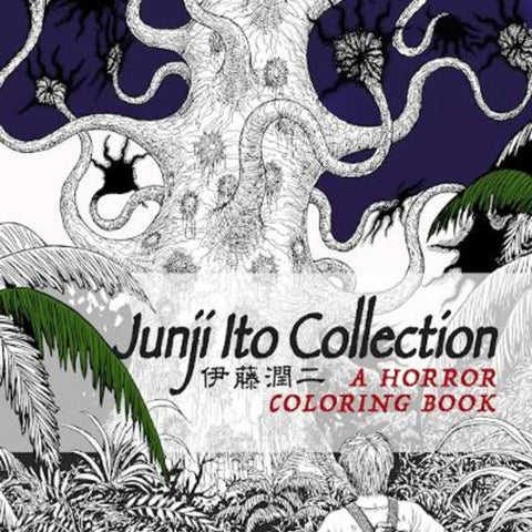 Junji Ito Collection Coloring Book by Junji Ito - 9781789099720