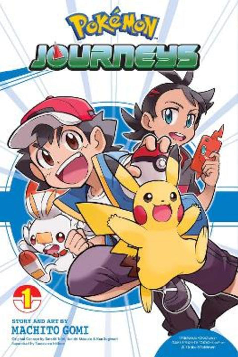 Pokemon Journeys, Vol. 1 : Volume 1 by Machito Gomi - 9781974725748