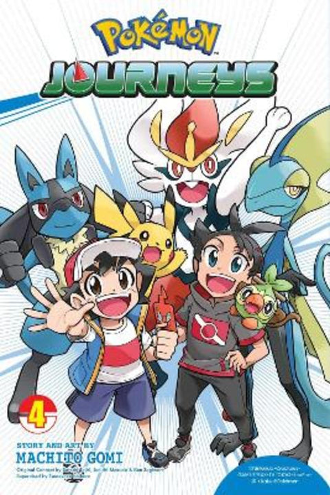 Pokemon Journeys, Vol. 4 by Machito Gomi - 9781974734269